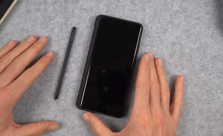 Galaxy S pen (YouTube)