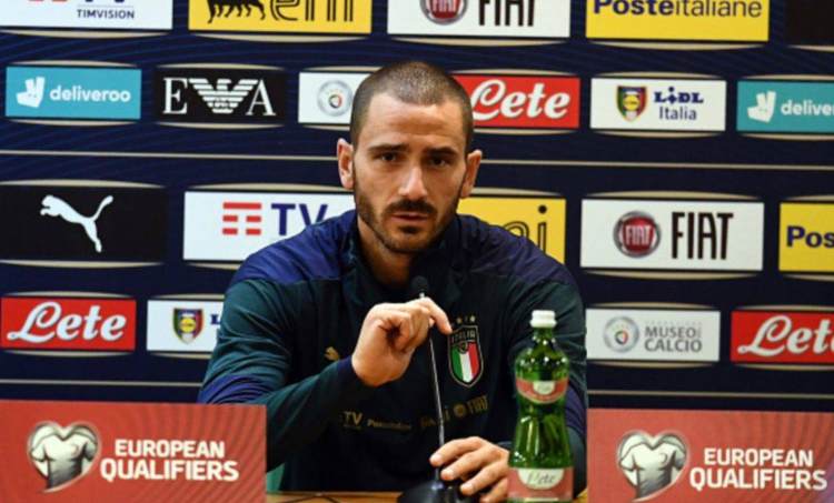 Bonucci in conferenza stampa