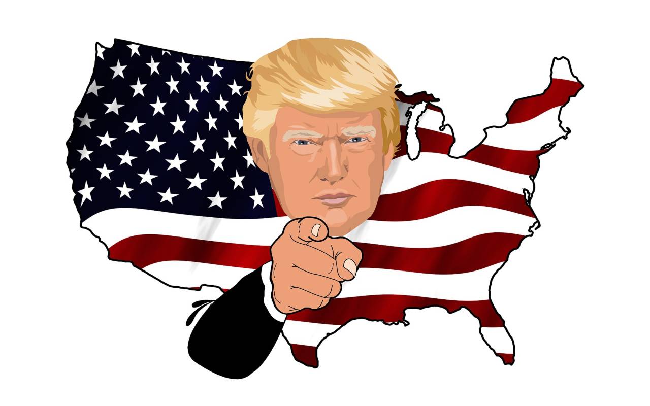 Trump Gettr Hackerato (Pixabay)
