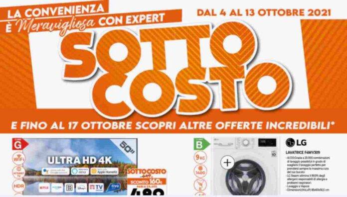 Expert lancia nuovo volantino dal 4-13 Ottobre: grandi sconti per tutti Expert lancia nuovo volantino dal 4-13 Ottobre: grandi sconti per tutti