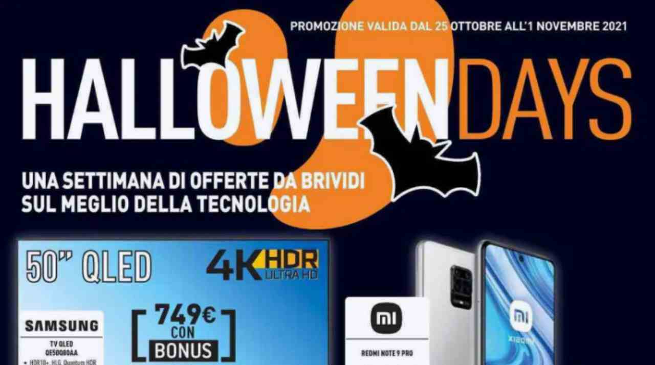 Volantino "Halloween Days" di Unieuro ha sconti incredibili per fine Ottobre