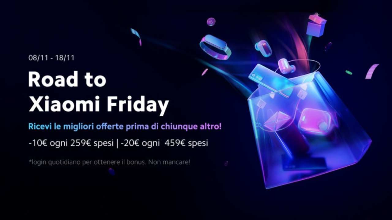 Xiaomi Friday, il pieno di tech a prezzi bassissimi direttamente dalla casa madre