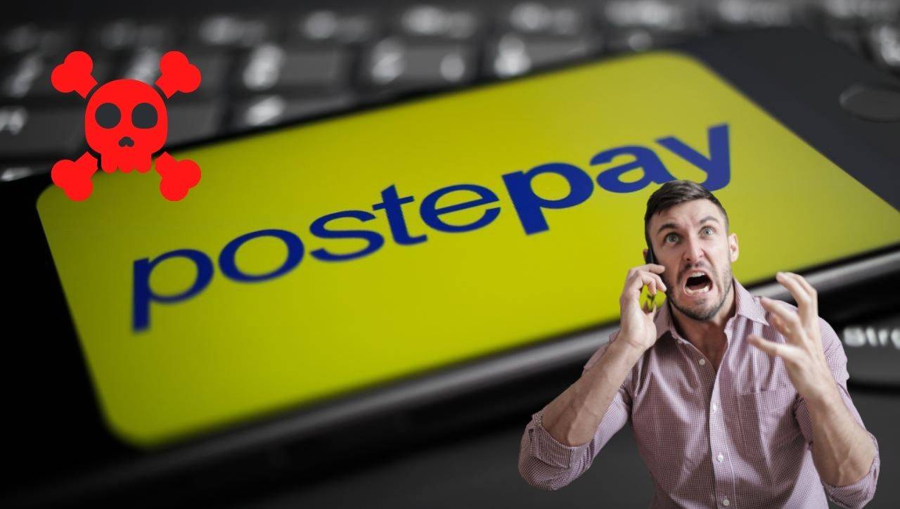 postepay pericolo uomo al telefono