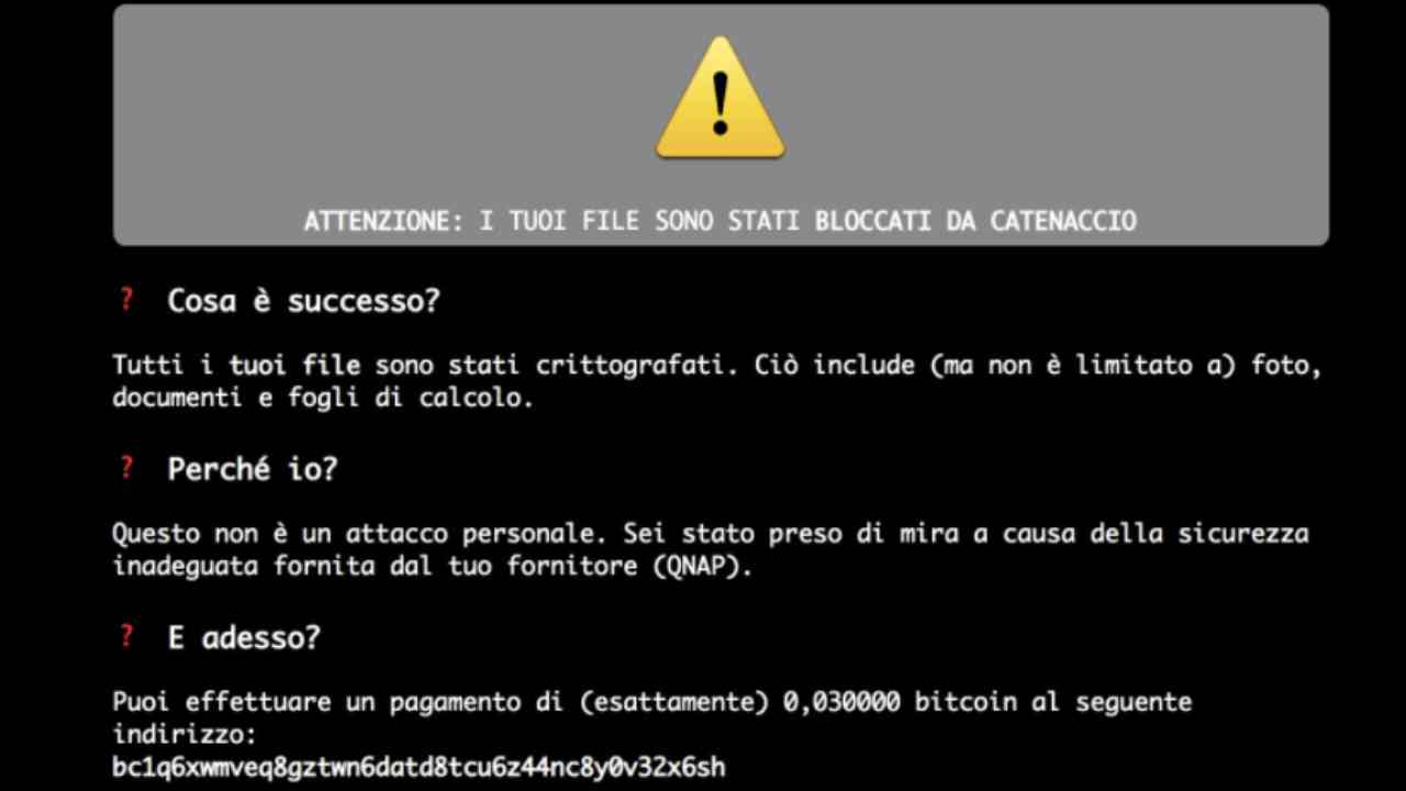 DeadBolt, il nuovo Ransomware che prima cripta i dati e poi chiede il riscatto