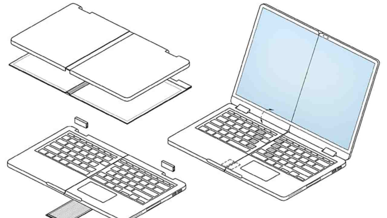 Incredibile brevetto Samsung: il laptop ora si smonta e si piega in ogni sua parte