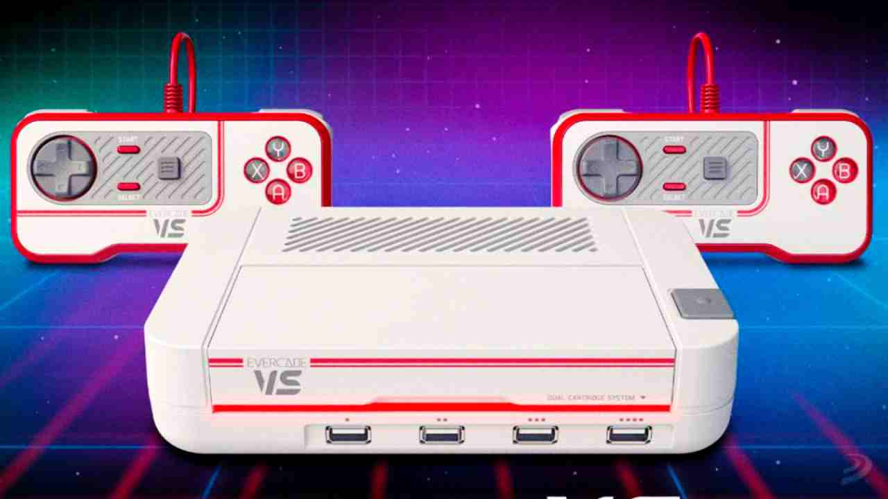 Evercade VS, una retrogaming console a cartucce con quasi 300 titoli che arriva sul mercato italiano