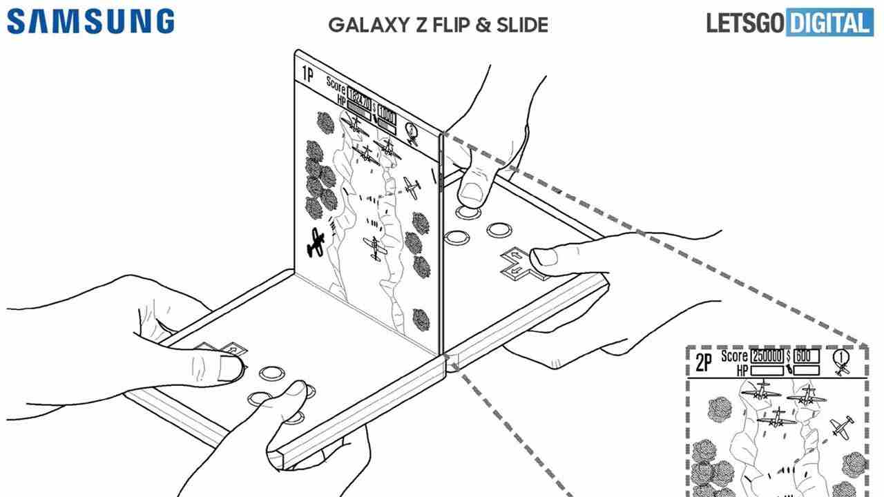 Samsung deposita il brevetto per una nuova versione di Galaxy Z Flip: ora aperto sarà lungo fino a 30 cm