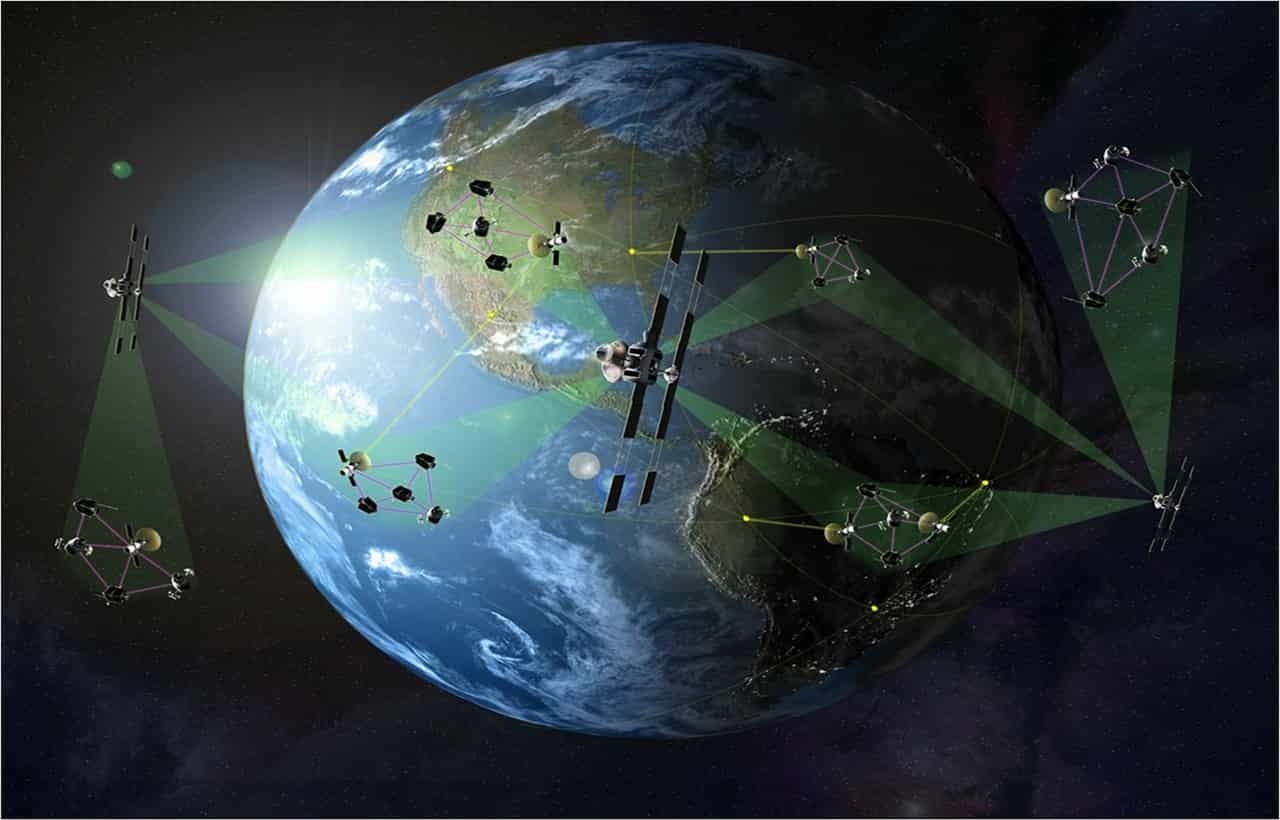 satelliti attorno alla Terra