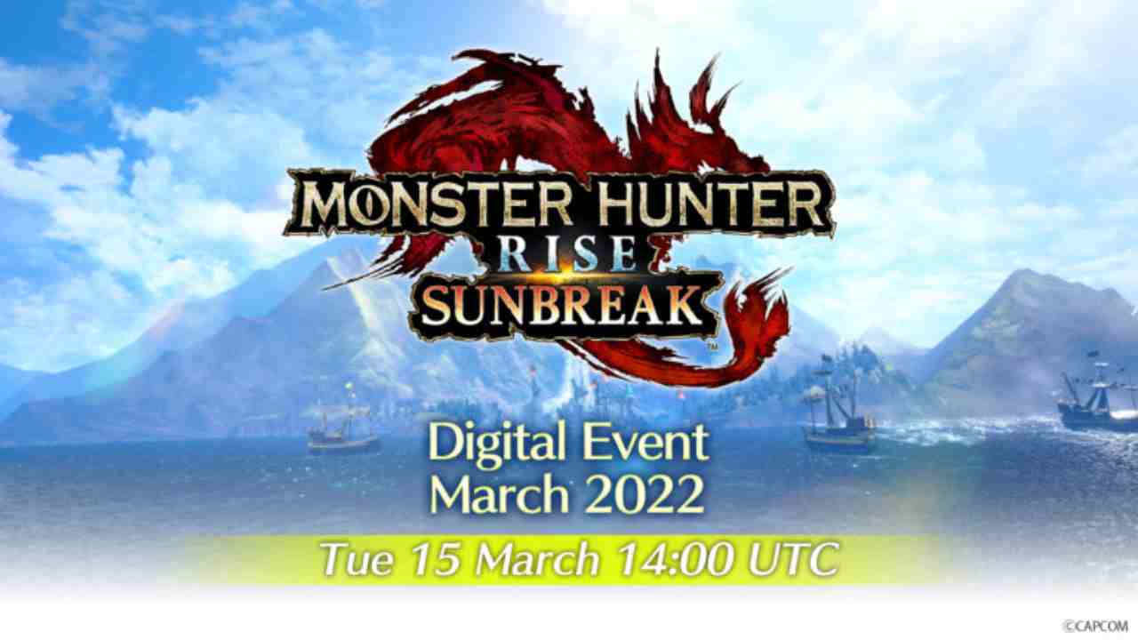 Monster Hunter Rise Sunbreak avrà un evento tutto dedicato il 15 Marzo da Capcom