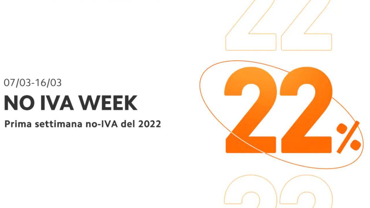 Sul Mi Store parte la "NO IVA Week" per tutte le offerte Xiaomi, sconto netto del 22% 