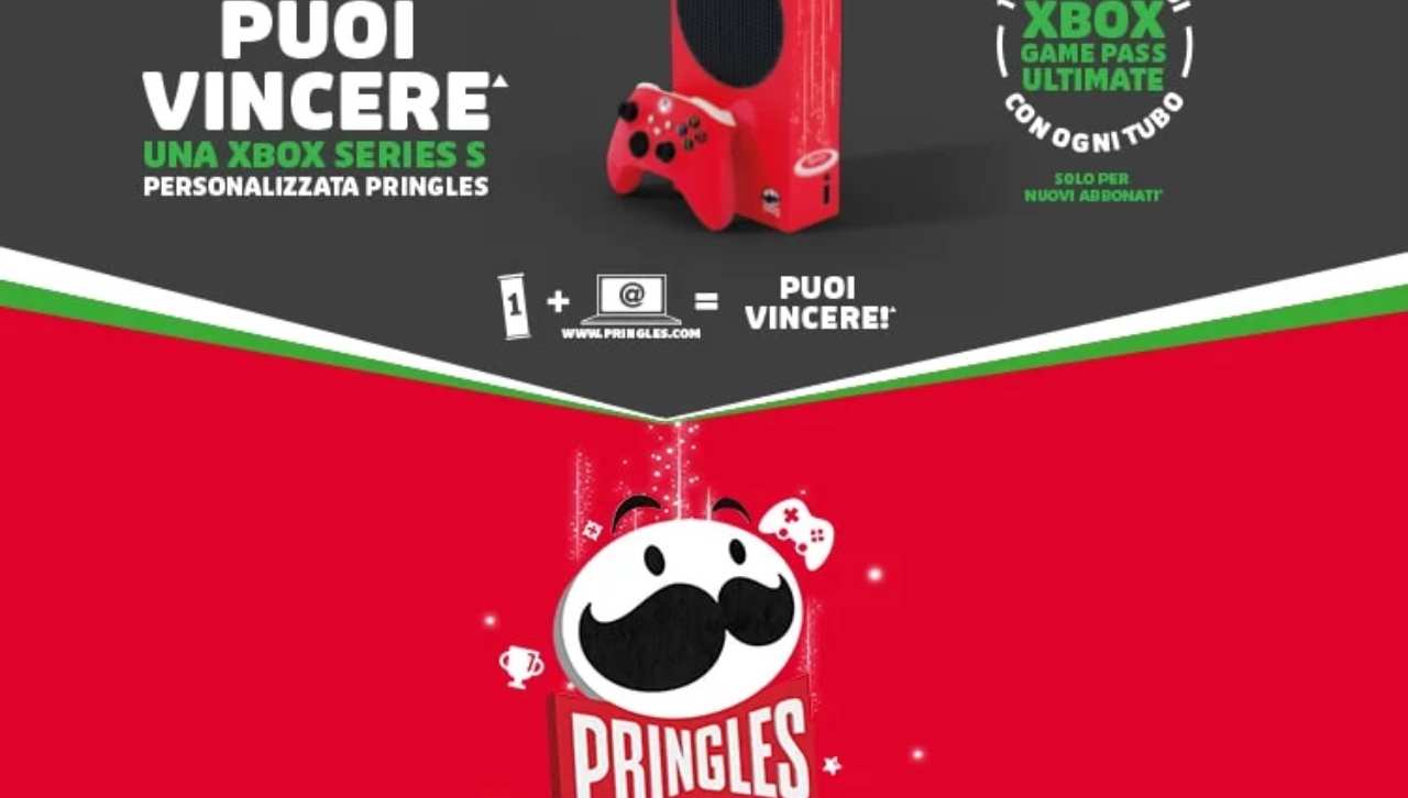 Se mangi le Pringles puoi vincere una Xbox Series S, la nuova iniziativa in Italia