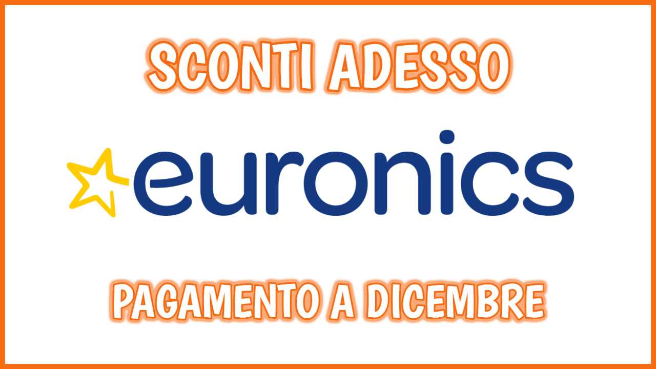 Euronics sconti adesso