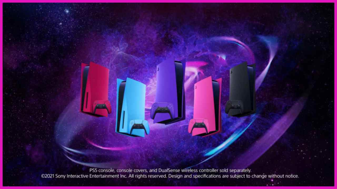 PlayStation 5 Galaxy Cover