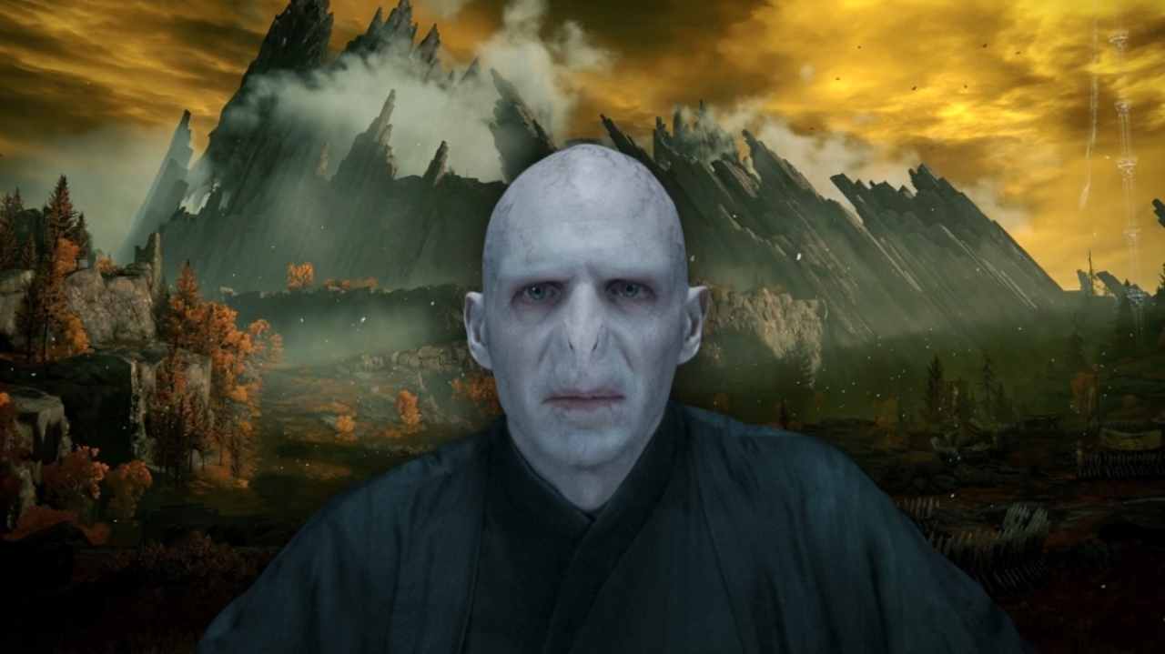 Elden Ring ed Harry Potter si incontrano: Voldemort appare sull'action RPG
