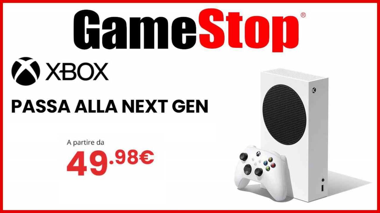 GameStop promozione Xbox Serie S