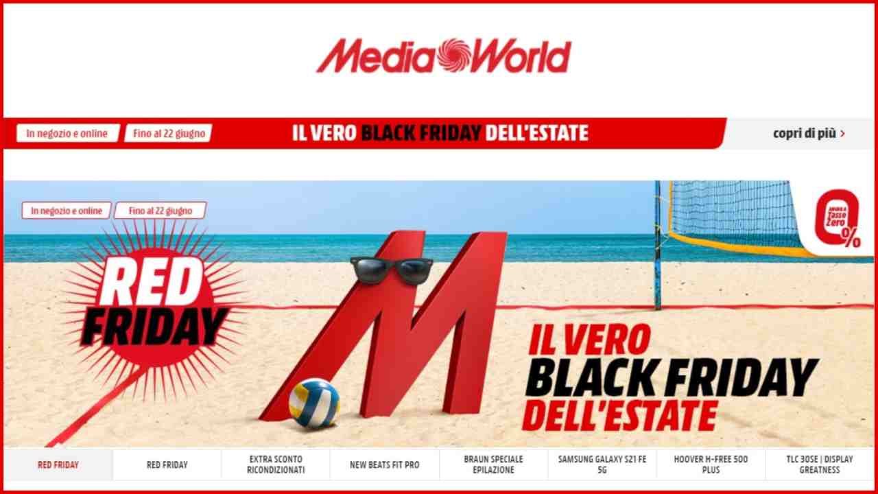 MediaWorld Red Friday