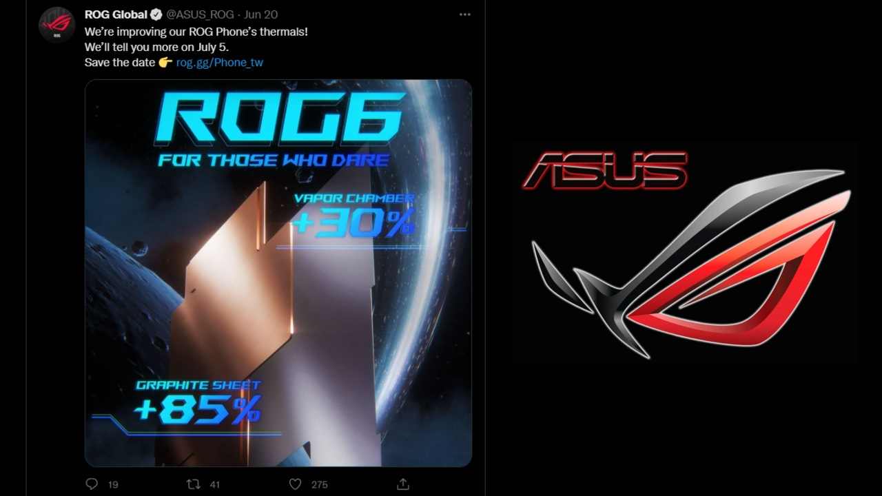 ROG Phone 6 Twitter