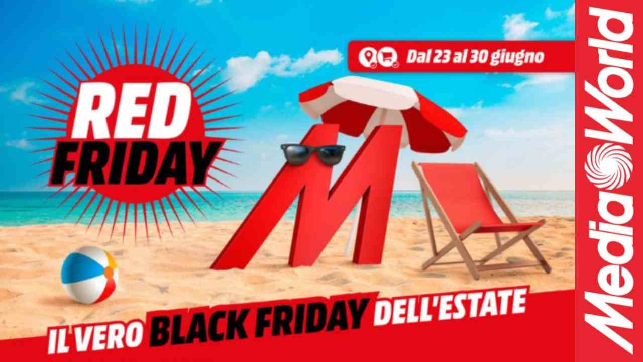 Volantino MediaWorld Red Friday