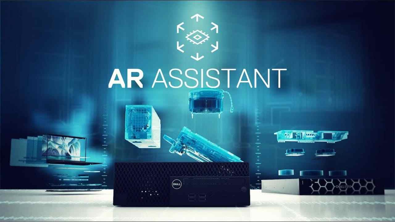 Dell AR Assistant, la fantastica app che utilizza la realtà aumentata per le riparazioni