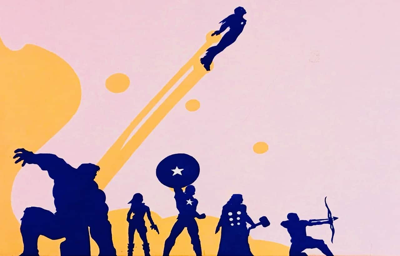 avengers silhouette