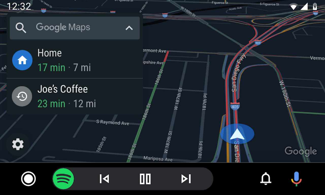 Android Auto GPS