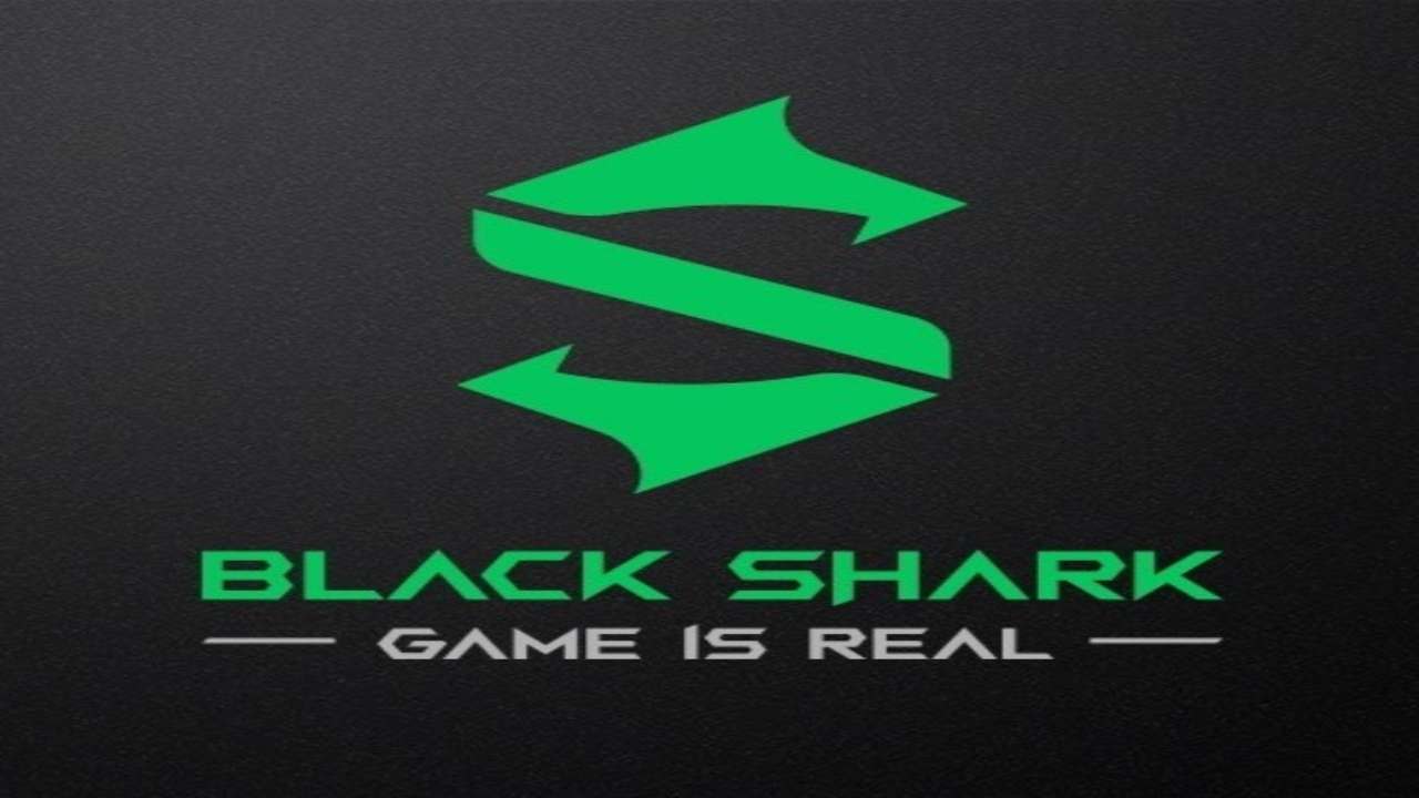 Black Shark logo allungato