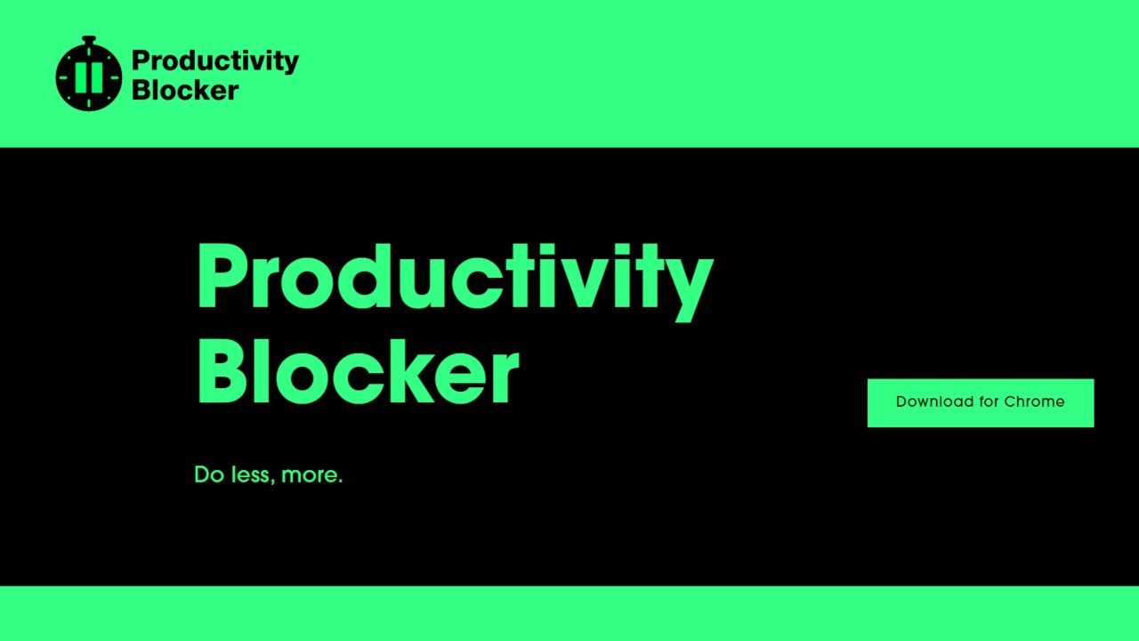 Productivity Blocker