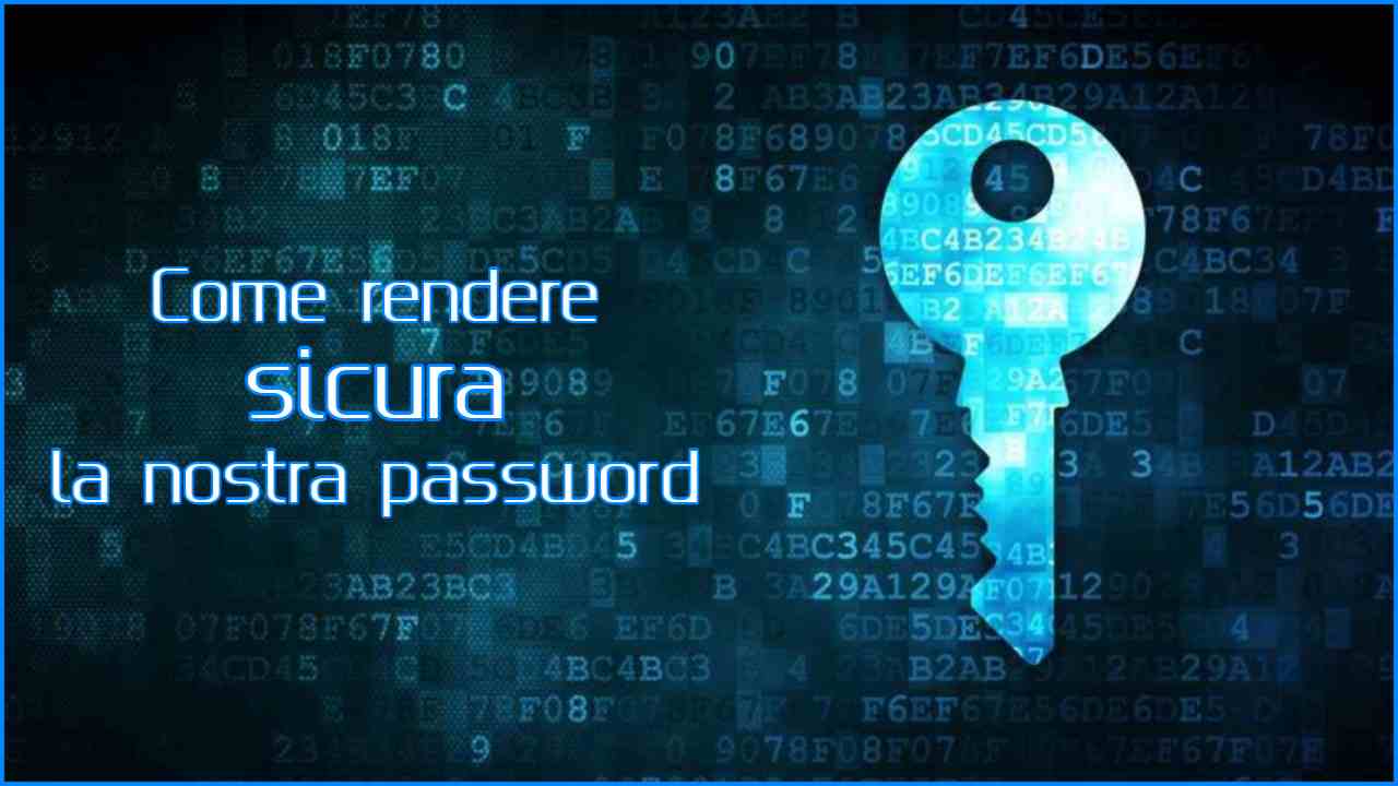 Sicurezza password