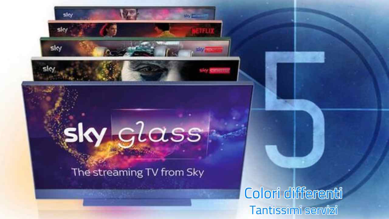Sky Glass colori