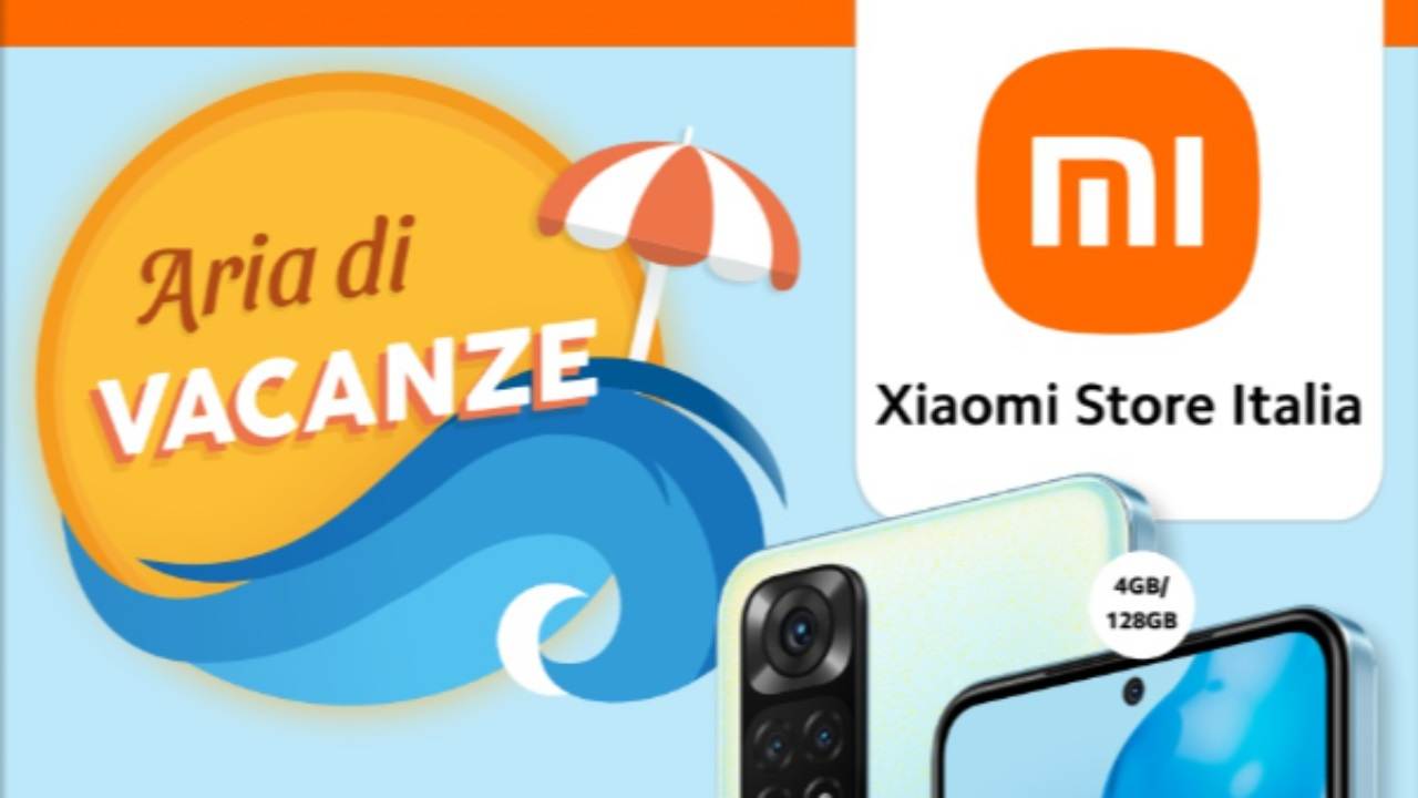 Volantino Xiaomi Aria di Vacanze