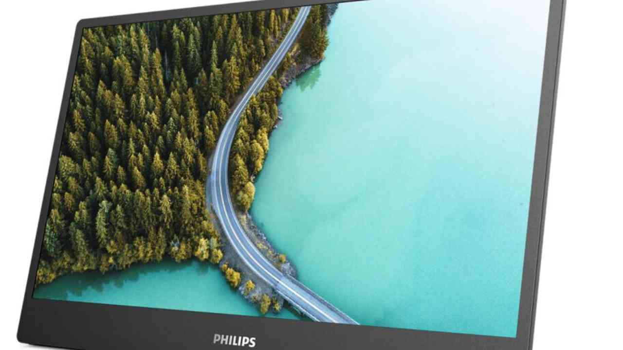 "Philips presenta 16B1P3302, classe e comodità un piccolo monitor da soli 15,6"" pollici"