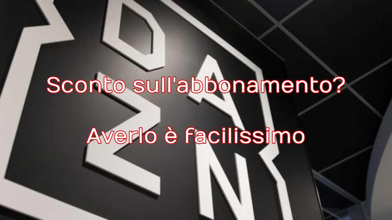 DAZN abbonamento sconto