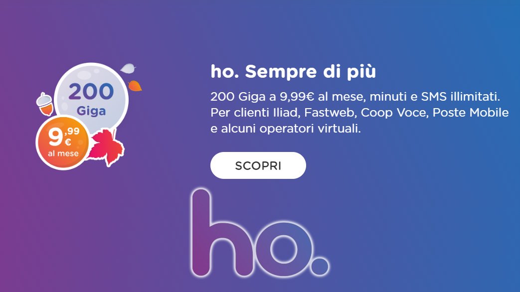 Ho mobile portabilità