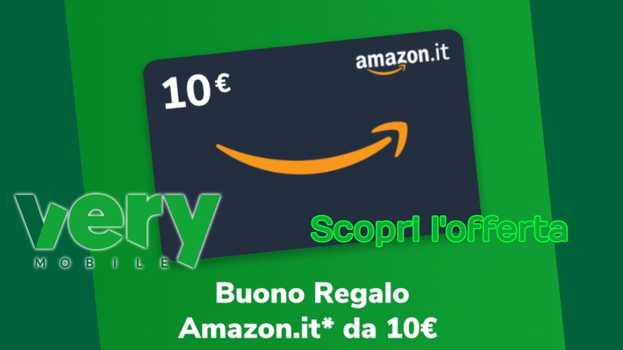 Offerta Very Mobile Amazon