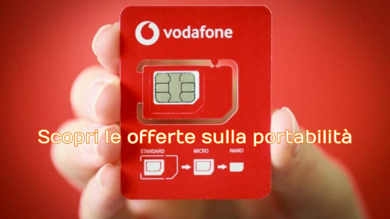 Vodafone portabilità