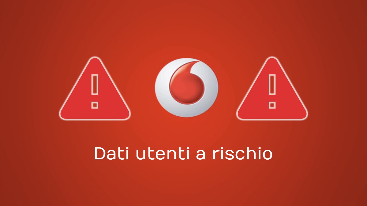 Vodafone rischio dati