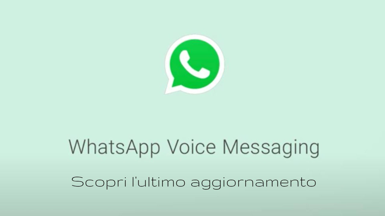 Whatsapp aggiornamento mvocali