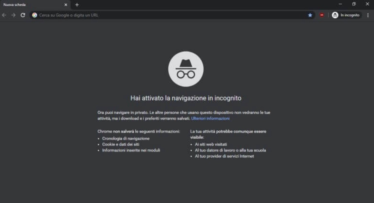 Navigazione in incognito - Androiditaly.com