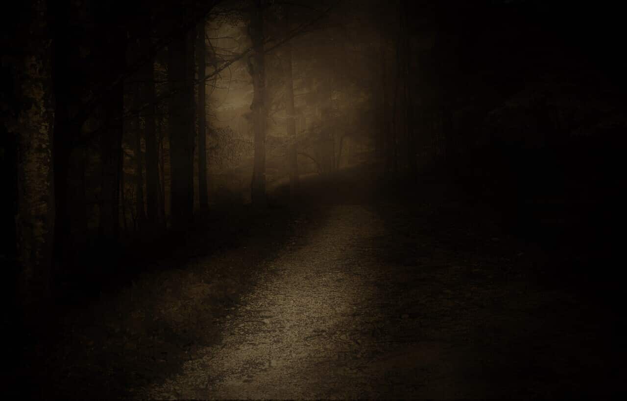 sentiero oscuro 