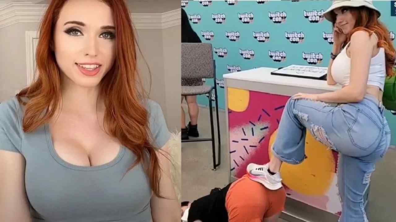 Al TwitchCon Amouranth è la vera star, si parla solo di lei nel web, come mai?