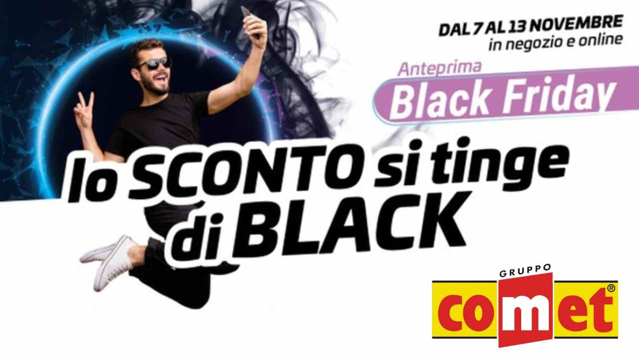 Sconto Black Comet