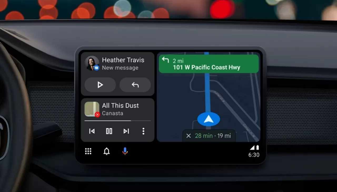 La nuova interfaccia di Android Auto vi lascerà senza fiato, finalmente in Beta