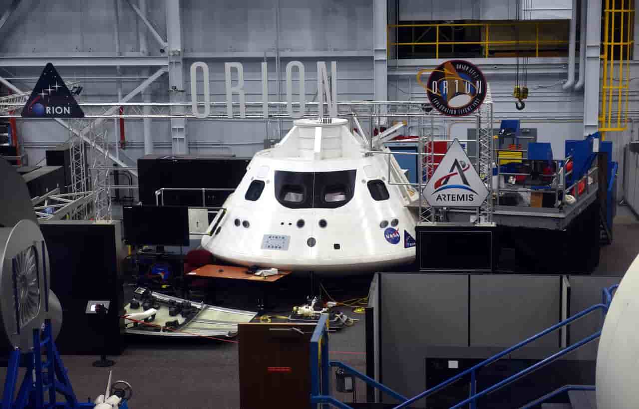 Capsula orion missione Artemis