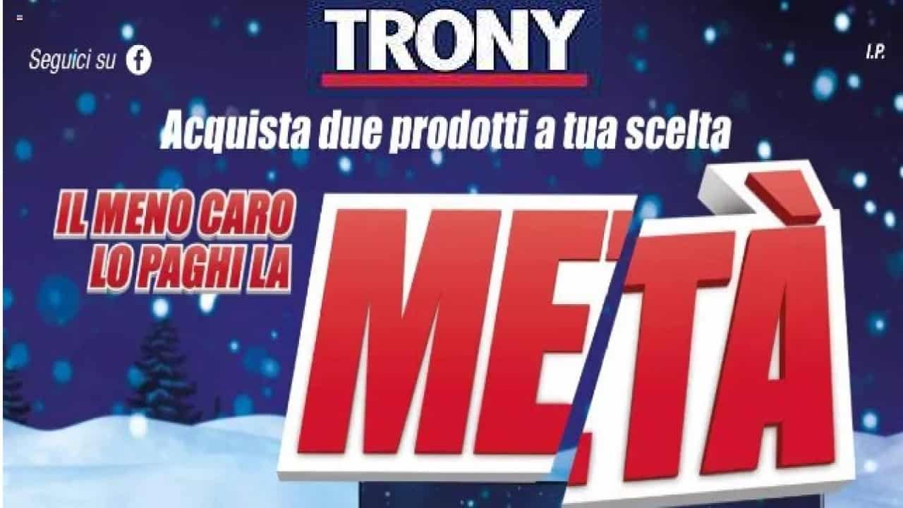 Trony dicembre volantino