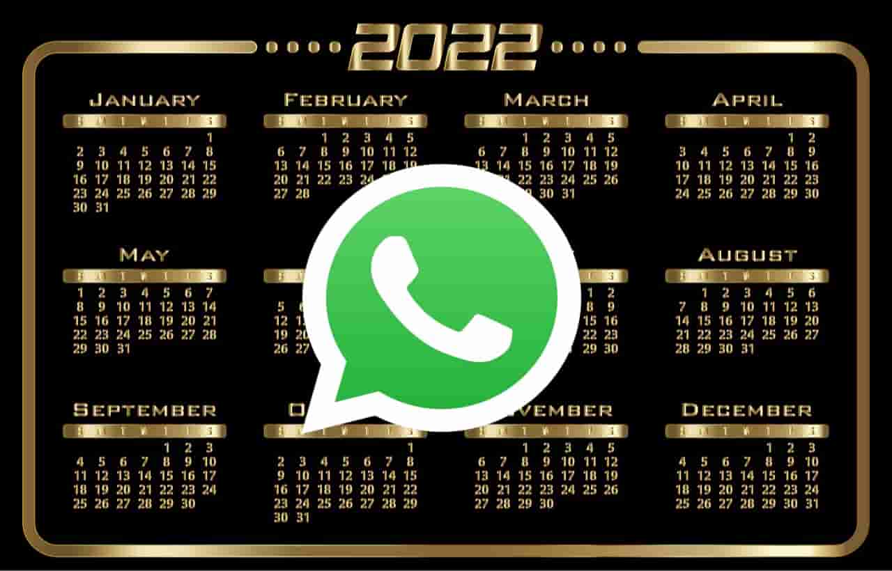 Calendario WhatsApp