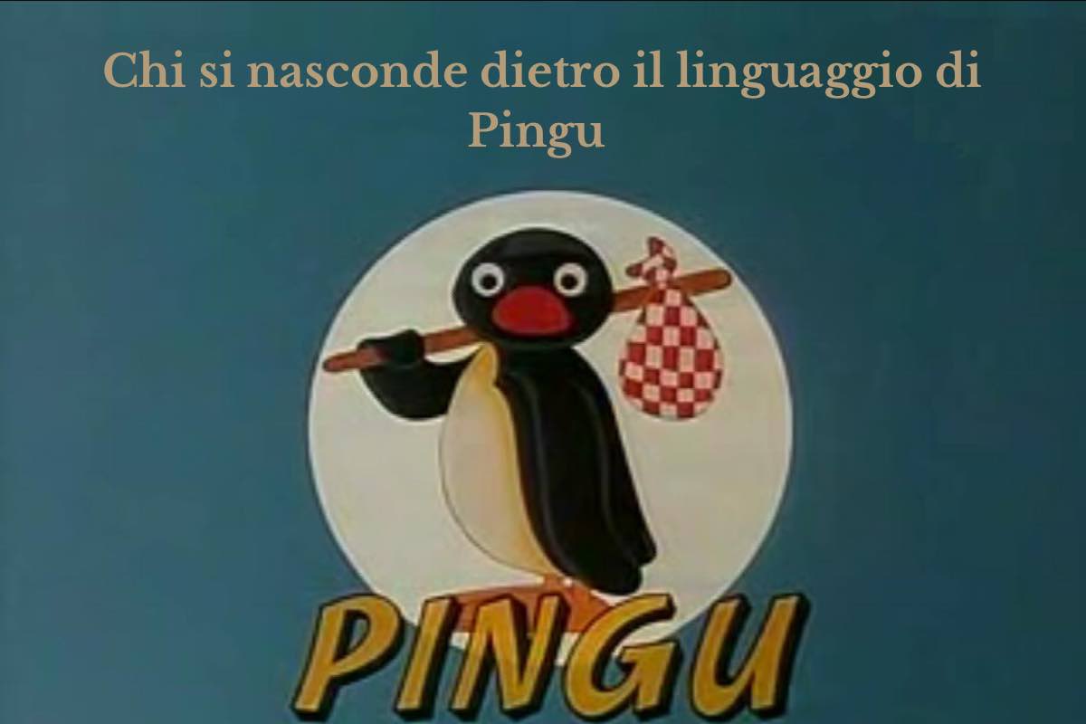 Carlo Bonomi è la voce di Pingu, lo storico cartone animato 