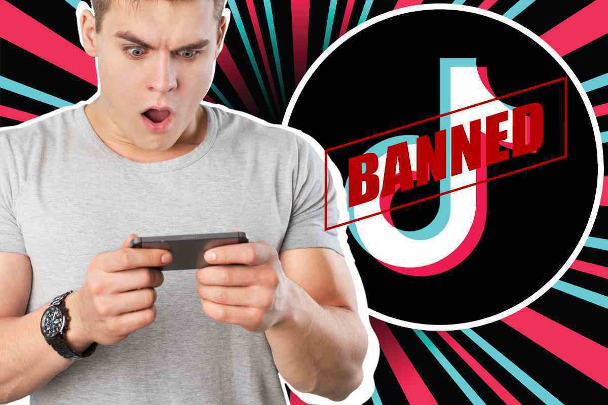 TikTok ufficialmente bannato