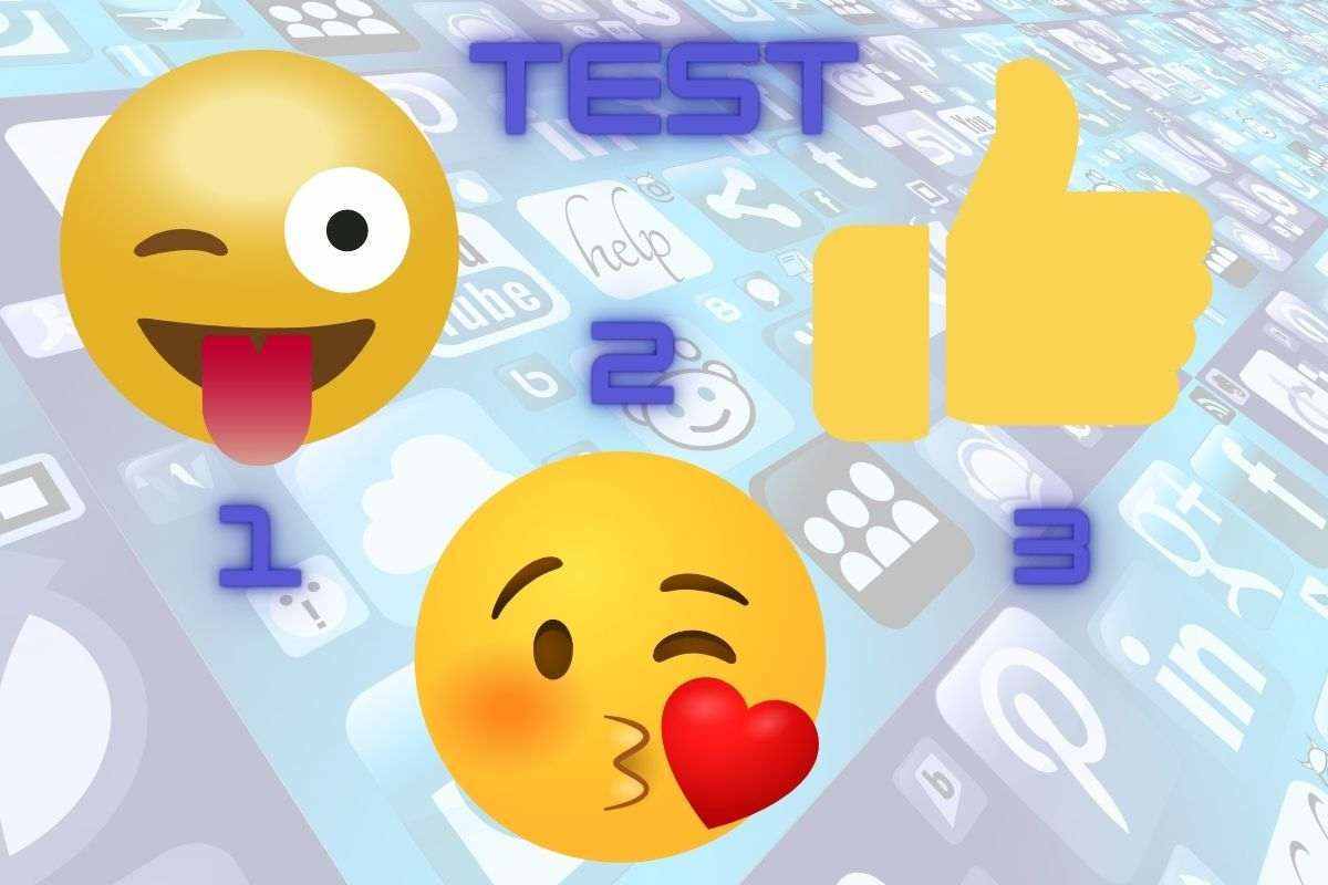 Test della personalità con emoticons