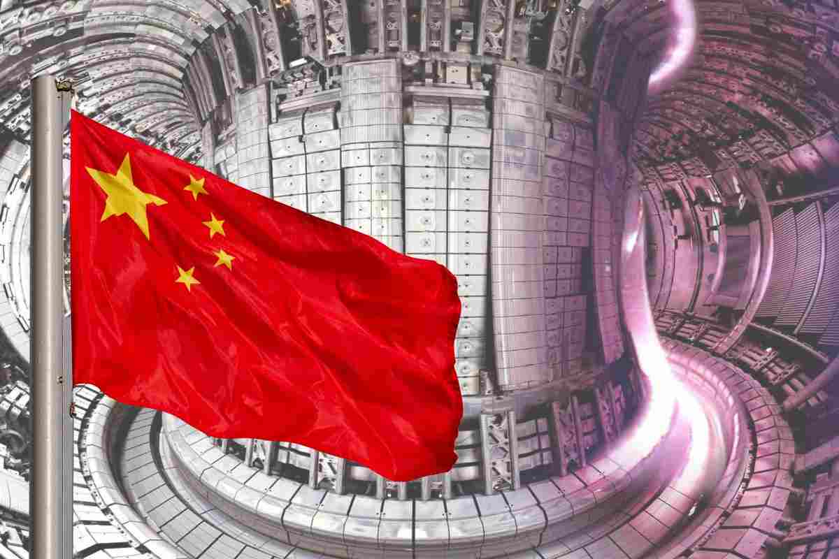 la Cina vicina al Sole artificiale com'è