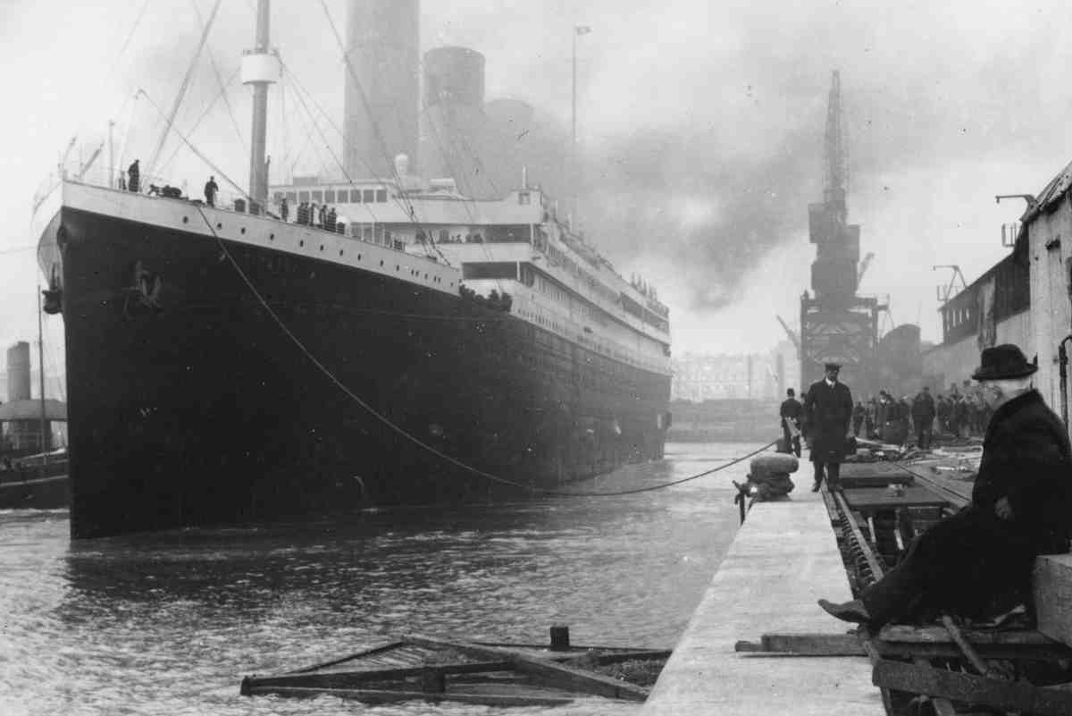 Mappa del Titanic venduta all'asta